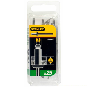 Stanley 1-PAA42T popszegecs, 3 x 3 mm, 25 db/csomag termék fő termékképe