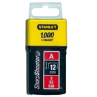 Stanley 1-TRA208T "A" tűzőkapocs 12 mm, 1000 db/csomag