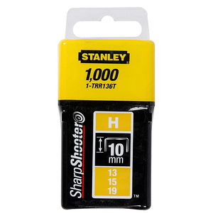 Stanley 1-TRR135T "H" tűzőkapocs 8 mm, 1000 db/csomag termék fő termékképe