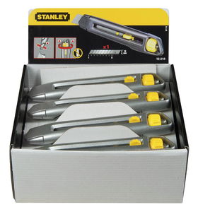 Stanley 4-10-018 INTERLOCK tördelhető pengés kés, 18 mm, 50 db/csomag termék fő termékképe