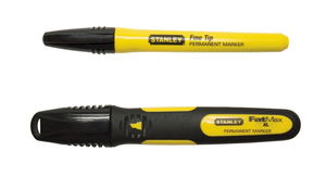 Stanley 9-47-314 FATMAX® vastag hegyű jelölő filc, fekete, 2 db/csomag termék fő termékképe