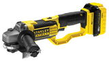 Stanley FMC761M2 FATMAX® akkus sarokcsiszoló (2 x 4.0 Ah Li-ion akkuval, kofferben)