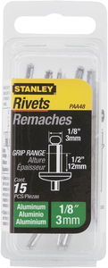 Stanley 1-PAA48T popszegecs, 3 x 12 mm, 15 db/csomag termék fő termékképe