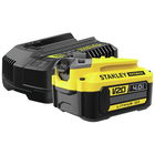 Stanley SFMCB14M1 FATMAX® V20 18 V akkumulátor és töltő csomag (1 x 4.0 Ah Li-ion akkuval)