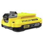 Stanley SFMCB202 FATMAX® V20 18 V 2.0 Ah Li-ion akkumulátor