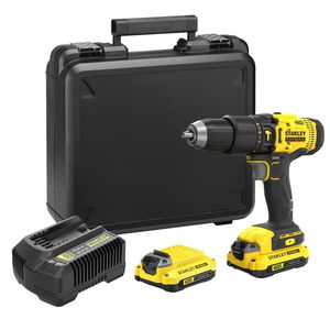 Stanley SFMCD711C2K FATMAX® V20 akkus ütvefúró-csavarozó (2 x 1.5 Ah Li-ion akkuval, kofferben) termék fő termékképe