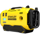 Stanley SFMCE520B FATMAX® V20 akkus 11 bar nyomású hármas forrású inflátor (akku és töltő nélkül)