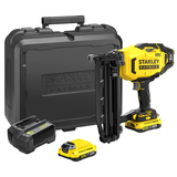 Stanley SFMCN616D2K FATMAX® V20 akkus tűző- és szegezőgép (2 x 2.0 Ah Li-ion akkuval, kofferben)