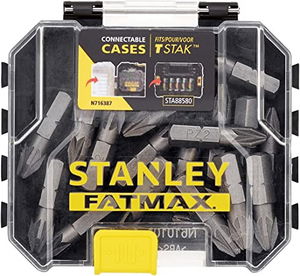 Stanley STA88567-XJ FATMAX® 25 mm standard PZ2 bit PRO-STACK™ CADDY kompatibilis dobozban, 20 db/csomag termék fő termékképe