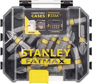 Stanley STA88568-XJ FATMAX® 25 mm Impact PZ2 bit PRO-STACK™ CADDY kompatibilis dobozban, 20 db/csomag termék fő termékképe