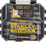 Stanley STA88572-XJ FATMAX® 50 mm Impact PZ2 bit PRO-STACK™ CADDY kompatibilis dobozban, 10 db/csomag