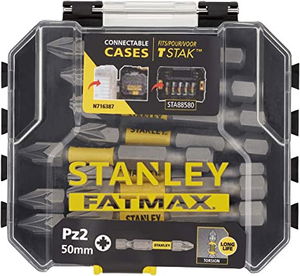 Stanley STA88572-XJ FATMAX® 50 mm Impact PZ2 bit PRO-STACK™ CADDY kompatibilis dobozban, 10 db/csomag termék fő termékképe