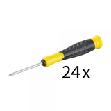 Stanley STHT1-60274 Essential pozidrive csavarhúzó, PZ1 x 100 mm, 24 db/csomag