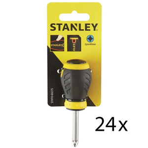 Stanley STHT1-60275 Essential pozidrive csavarhúzó, PZ2 x 30 mm, 24 db/csomag termék fő termékképe