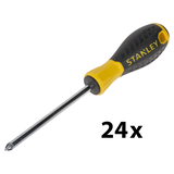 Stanley STHT1-60276 Essential pozidrive csavarhúzó, PZ2 x 100 mm, 24 db/csomag