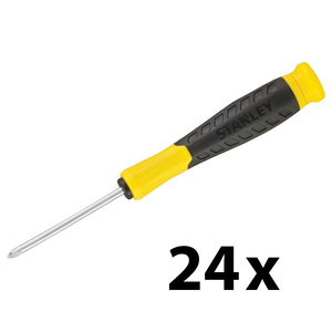 Stanley STHT1-60308 CushionGrip™ phillips csavarhúzó, PH1 x 100 mm, 24 db/csomag termék fő termékképe