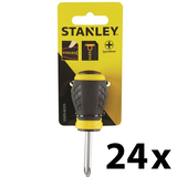 Stanley STHT1-60329 CushionGrip™ phillips marokcsavarhúzó, PH2 x 30 mm, 24 db/csomag