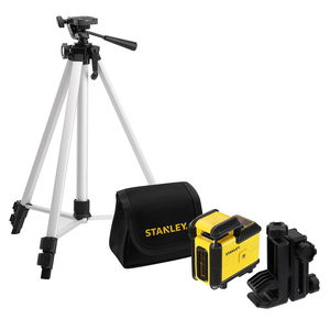 Stanley SLL360 keresztsugaras lézer, vörös + tripod termék fő termékképe