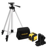 Stanley CUBIX™ keresztsugaras lézeres szintező, vörös + tripod