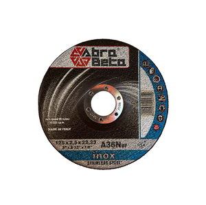 AbraBeta A36N acél/inox 125x2,5x22,23 50db/csomag termék fő termékképe