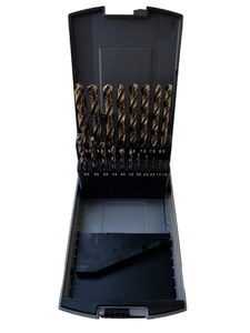 Proben HSS-CO Kobaltos fém csigafúró készlet 19 db-os, 1-10 mm / 0,5 mm DIN338 termék fő termékképe