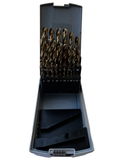 Proben HSS-CO Kobaltos fém csigafúró készlet 25 db-os, 1-13 mm / 0,5 mm DIN338