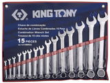 King Tony 15 részes csillag-villáskulcs készlet 6-32mm 1215MR02