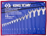 King Tony 15 részes csillag-villáskulcs készlet 6-32mm 1215MRN02