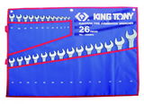 King Tony 26 részes csillag-villáskulcs készlet 6-32mm 1226MRN