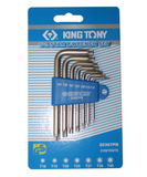 King Tony 7 részes torxvégű imbuszkulcs készlet T10-T40  20307PR