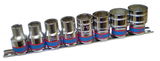 King Tony 8 részes 1/2˝-os kézi dugókulcs készlet 10-22mm 6* 4510MR