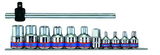 King Tony 12 részes 1/2" & 3/8˝-os torx-dugókulcs készlet bliszteren 7112PR
