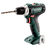 METABO POWERMAXX BS 12 akkumulátoros fúró-csavarozó (akku és töltő nélkül, metaBOX kofferben)