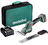 METABO POWERMAXX SGS 12 Q akkumulátoros fű- és bokornyíró olló (1 x 2.0 Ah Li-Power akkuval, szerszámtáskában)