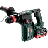 METABO KH 18 LTX BL 24 Q szénkefe nélküli akkumulátoros SDS-plus kombikalapács (2 x 5.5 Ah LiHD akkuval, metaBOX kofferben) + cseretokmány