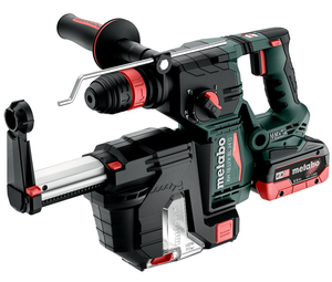 METABO KH 18 LTX BL 24 Q szénkefe nélküli akkumulátoros SDS-plus kombikalapács (2 x 5.5 Ah LiHD akkuval, metaBOX kofferben) + beépített porelszívás termék fő termékképe