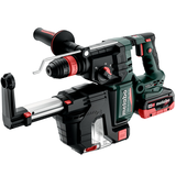 METABO KH 18 LTX BL 28 Q Set ISA szénkefe nélküli akkumulátoros SDS-plus kombikalapács (2 x 5.5 Ah LiHD akkuval, metaBOX kofferben) + beépített porelszívás