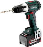 METABO BS 18 LT akkumulátoros fúró-csavarozó (2 x 4.0 Ah Li-Power akkuval, metaBOX kofferben)