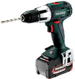 METABO SB 18 LT akkumulátoros ütvefúró-csavarozó (1 x 2.0 Ah + 1 x 5.2 Ah Li-Power akkuval, metaBOX kofferben)