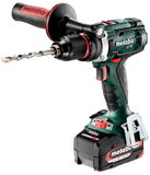 METABO BS 18 LTX IMPULS akkumulátoros fúró-csavarozó (2 x 4.0 Ah Li-Power akkuval, metaBOX kofferben)