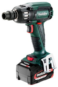 METABO SSW 18 LTX 400 BL akkumulátoros ütvecsavarozó (2 x 4.0 Ah Li-Power akkuval, metaBOX kofferben) termék fő termékképe