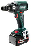 METABO SSW 18 LTX 400 BL akkumulátoros ütvecsavarozó (2 x 5.2 Ah Li-Power akkuval, metaBOX kofferben)