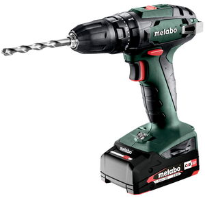 METABO SB 18 akkumulátoros ütvefúró-csavarozó (2 x 2.0 Ah Li-Power akkuval, metaBOX kofferben) termék fő termékképe