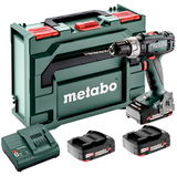 METABO SB 18 L akkumulátoros ütvefúró-csavarozó (3 x 2.0 Ah Li-Power akkuval, metaBOX kofferben)