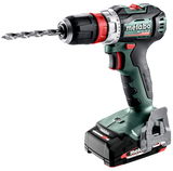 METABO BS 18 L BL Q akkumulátoros fúró-csavarozó (2 x 2.0 Ah Li-Power akkuval, metaBOX kofferben)