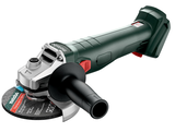 METABO W 18 7-125 akkumulátoros sarokcsiszoló (akku és töltő nélkül, kartonban)