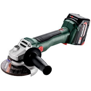 METABO W 18 L BL 9-125 akkumulátoros sarokcsiszoló (2 x 4.0 Ah Li-Power akkuval, metaBOX kofferben) termék fő termékképe