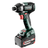 METABO SSD 18 LT 200 BL akkumulátoros ütvecsavarozó (1 x 2.0 Ah és 1 x 4.0 Ah Li-Power akkuval, metaBOX kofferben)