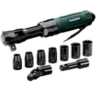 METABO DRS 68 SET 1/2" sűrített levegős racsnis csavarozó (műanyag hordtáskában) + dugókulcs készlet