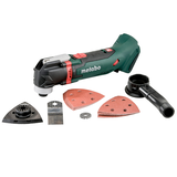 METABO MT 18 LTX akkumulátoros multiszerszám (akku és töltő nélkül, kartonban) + tartozékok